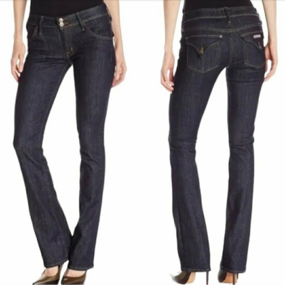 Hudson Low Rise Signature Bootcut Jeans Women’s Size 26 Made in USA W170DHA
